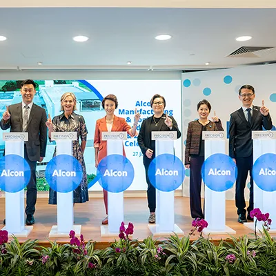 Alcon opens expanded Tuas manufacturing facility